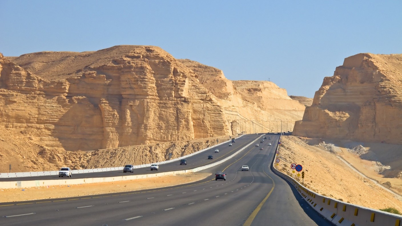 First Road Trip in Saudi Arabia