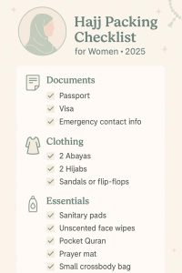 Packing Hijab Ultimate Hajj Packing Checklist 2025: Essentials for a Successful ...