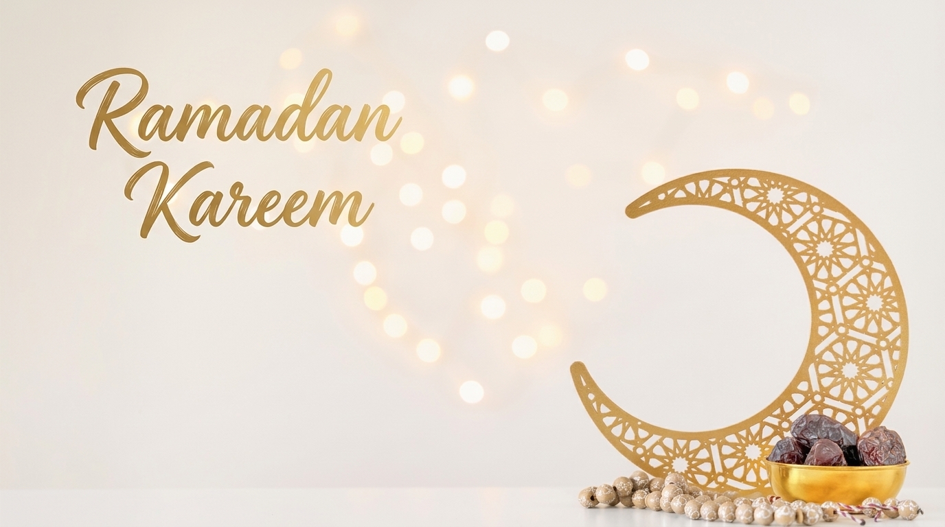 Ramadan Calendar for America 2027 with crescent moon and mosque
