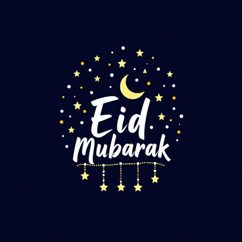 Eid Mubarak Greeting Card