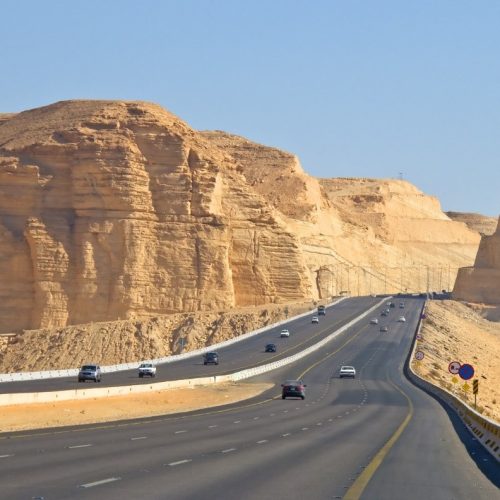 First Road Trip in Saudi Arabia