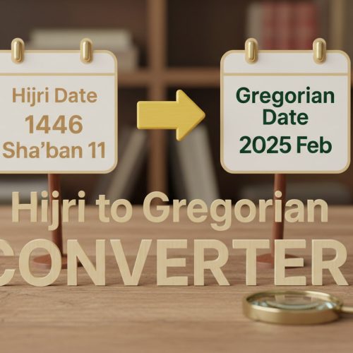 Islamic Date Converter-Date Converter Arabic to English