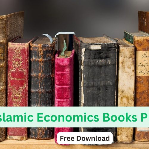 Islamic Economics Books PDF