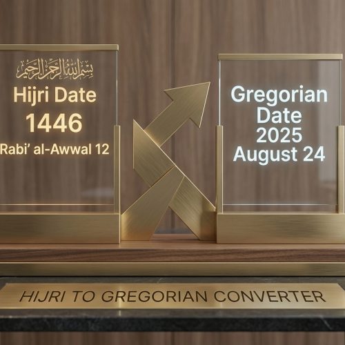 Islamic date converter arabic to english