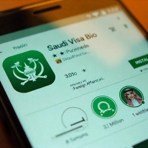 Saudi Visa Bio App
