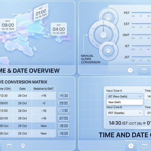 time and date converter