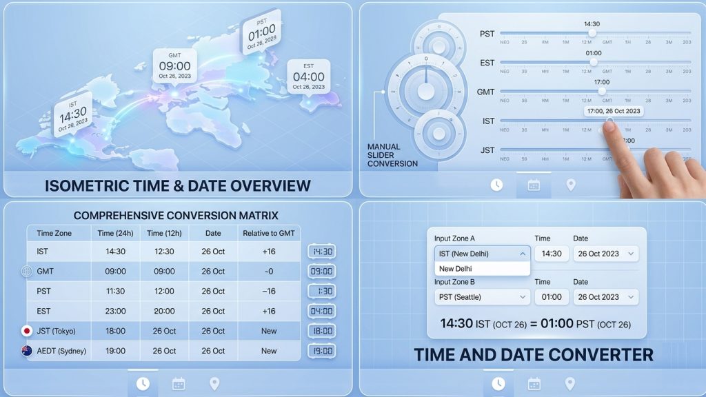 time and date converter